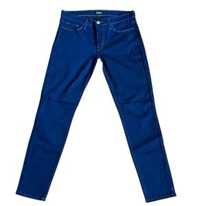 HUDSON KRISTA LOW RISE SKINNY ANKLE JEANS